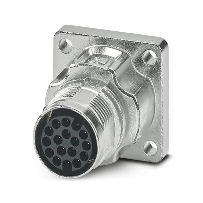 Phoenix Contact Circular Connector, 17 Contacts, Front Mount, M17 Connector, Plug, Male, IP66, IP68, M17 PRO Series