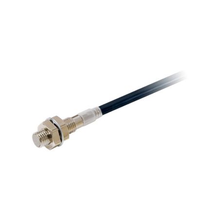 Omron Inductive Barrel-Style Inductive Proximity Sensor, M8 X 1, 1 Mm Detection, PNP Output