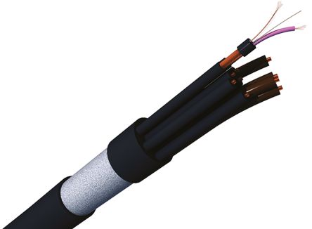 AXINDUS Cable De Instalaciones Multipar Apantallado De 8 Conductores, Sección 0,22 Mm², Ø Ext. 9.5mm, Long, 100m