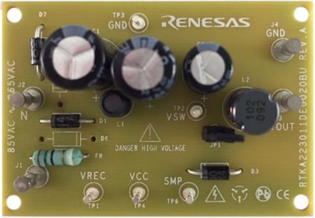 Renesas Electronics Carte D'évaluation Convertisseur Abaisseur De Tension RAA2230114GSP#AA0