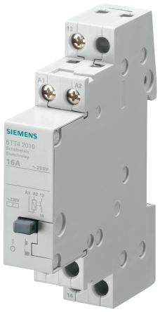 Siemens DIN Rail Non-Latching Relay, 12V Ac Coil, 16A Switching Current, DPST