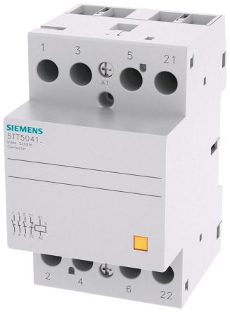 Siemens Contactor, 230 V Coil, 40 A, 4 KW, 3NO/1NC