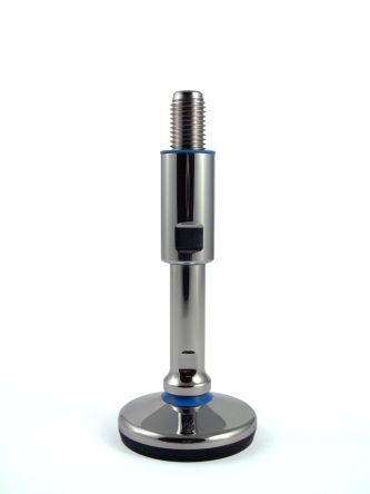 RS PRO M16 Stainless Steel Hygienic Adjustable Foot, 2500kg Static Load Capacity 15° Tilt Angle