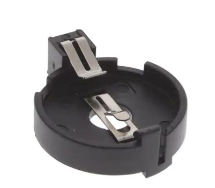 RS PRO 2032 Battery Battery Holder, Leaf Spring Contact