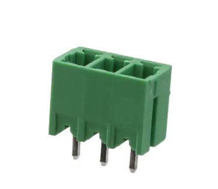 RS PRO 3.81mm Pitch 3 Way Pluggable Terminal Block, Header, Through Hole