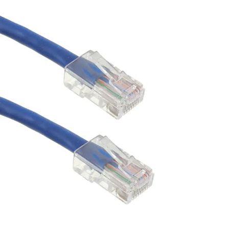 RS PRO Ethernetkabel Cat.5e, 915mm, Blau Patchkabel, A RJ45 U/UTP, B RJ45