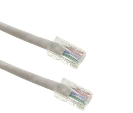 RS PRO Ethernetkabel Cat.5e, 2.1m, Grau Patchkabel, A RJ45 U/UTP, B RJ45