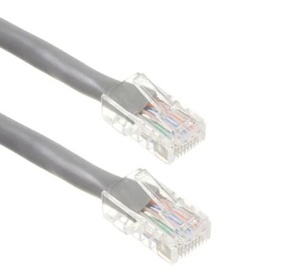 RS PRO Cable Ethernet Cat6 U/UTP De Color Gris, Long. 915mm