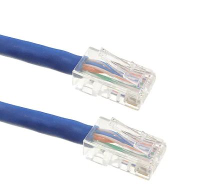 RS PRO Ethernetkabel Cat.6, 2.1m, Blau Patchkabel, A RJ45 U/UTP, B RJ45