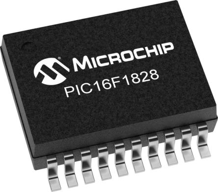 Microchip Microcontrolador PIC16F1828T-I/SS, Núcleo PIC, SSOP De 20 Pines