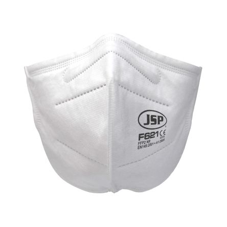JSP F600 FFP2 Einweggesichtsmaske, Flach Faltbar CE, EN 149:2001+A1:2009, 40 Stück
