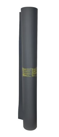 Penta Alfombra Aislante RBCL2 De Elastómero Gris, 1000mm X 1m X 2.5mm