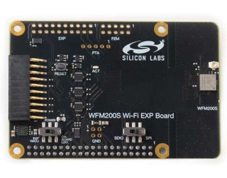 Silicon Labs WLAN-Modul IEEE 802.11 B/g/n WPA, WPA2 SDIO, SPI 1.8 → 3.3V