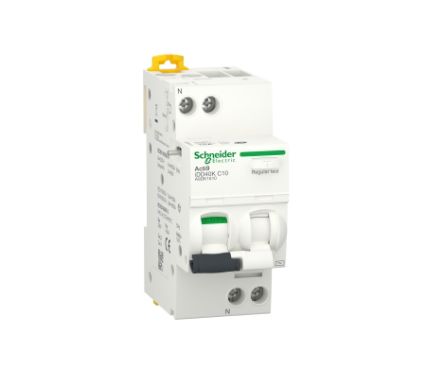 Schneider Electric Acti9 IDD40K FI/LS-Schalter 10A, 1P+N-polig Typ C, Empfindlichkeit 30mA