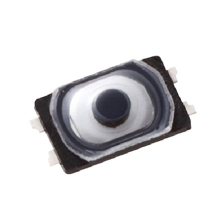 Panasonic Interruptor Táctil Tipo Placa De Empuje, Negro, Contactos SPST, IP67, Montaje Superficial