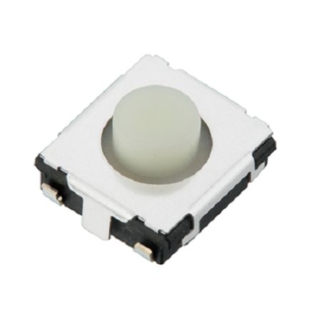 Panasonic Interruptor Táctil Tipo Placa De Empuje, Blanco, Contactos SPST, Montaje Superficial