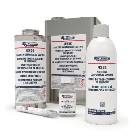 MG Chemicals Vernis De Blocage Transparent, Bidon 945 Ml, Acrylique, Le Silicone. Pour Anticorrosif Fongicides /