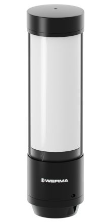 Werma ESIGN LED Signalturm 9-stufig Linse Mehrfarbig LED Transparent + Verschiedene Lichteffekte 271mm