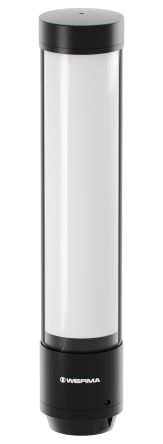 Werma ESIGN LED Signalturm 15-stufig Linse Mehrfarbig LED Transparent + Verschiedene Lichteffekte