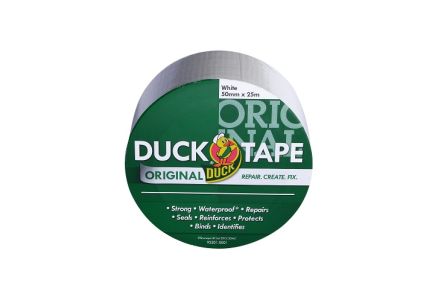 DUCK TAPE 232335 Panzerband, Weiß, 0.17mm X 50mm X 25m