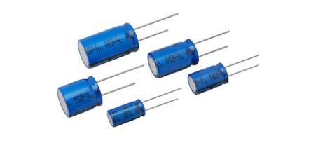 Vishay Condensador Electrolítico, 1000μF, 16V Dc, Radial, Orificio Pasante, 10 (Dia.) X 20mm, Paso 5mm