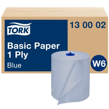 Tork Rolled Blue Wipes