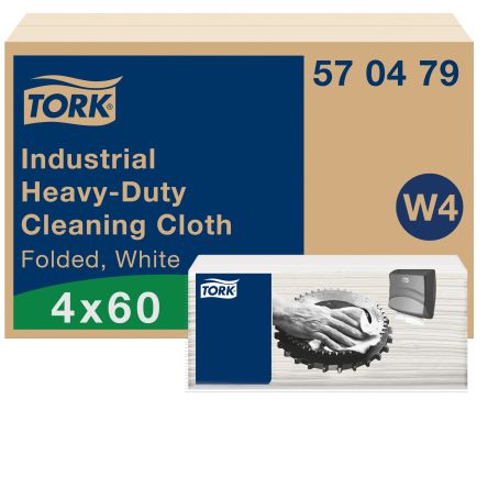 Tork Lappen Für Mehrzweckreinigung Vlies-Material Box 60 Stk. Weiß