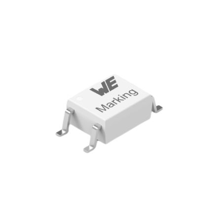Wurth Elektronik Fotoaccoppiatore, Montaggio Superficiale, Uscita Transistor, 4 Pin