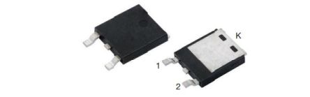 Vishay SMD Schottky Gleichrichter & Schottky-Diode 2 Paar Gemeinsame Kathode, 150V / 20A SlimDPAK