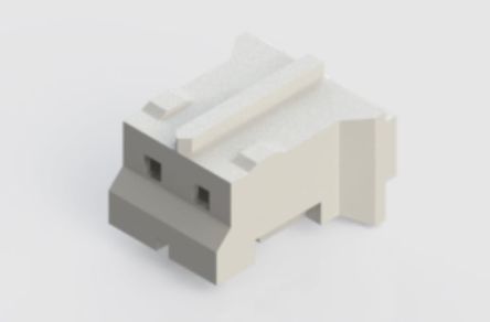 EDAC Crimpsteckverbinder-Gehäuse Buchse 2mm, 2-polig / 1-reihig