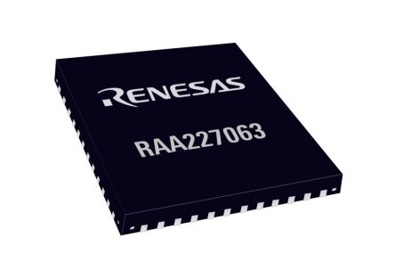 Renesas Electronics Motor Driver IC 3-phasig RAA2270634GNP#MA0, 1A, 60 V, BLDC
