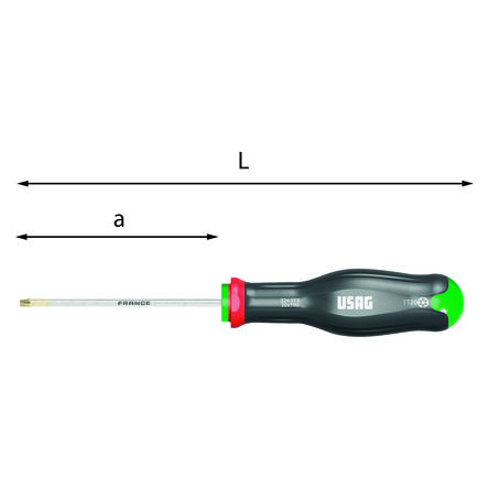 Usag Cacciavite Standard Torx Antimanomissione T40