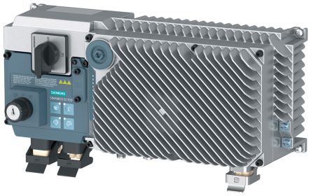Siemens Inverter Drive, 0.55 KW, 3 Phase, 380 → 480 V, 1.7 A, SINAMICS G115D Series