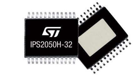 STMicroelectronics Power Switch IC Hochspannungsseite Hochspannungsseite 30mΩ 24-Kanal 60 V Max. 16 Ausg.