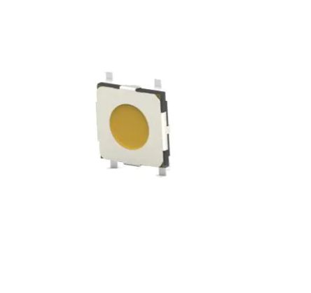 TE Connectivity Black Top Tactile Switch, SPST 50 MA Surface Mount