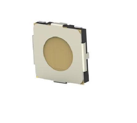 TE Connectivity Black Top Tactile Switch, SPST 50 MA Surface Mount