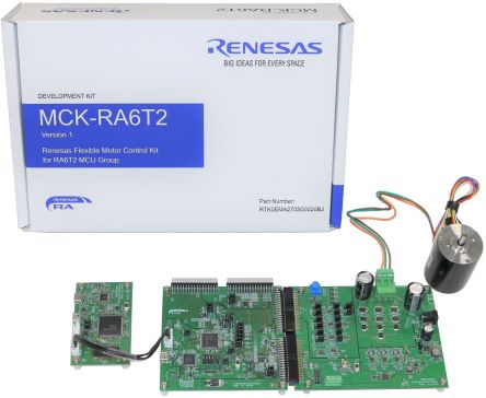 Renesas Electronics RA6T2 Evaluierungsbausatz, MCK-RA6T2 Motorsteuerung