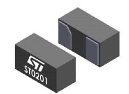 STMicroelectronics Diode TVS Unidirectionnel, Claq. 5.8V, 9V 0201