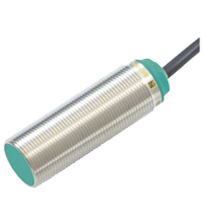 Pepperl + Fuchs Inductive Barrel-Style Inductive Proximity Sensor, M30 X 1.5, 10 Mm Detection, PNP Output, 5 →