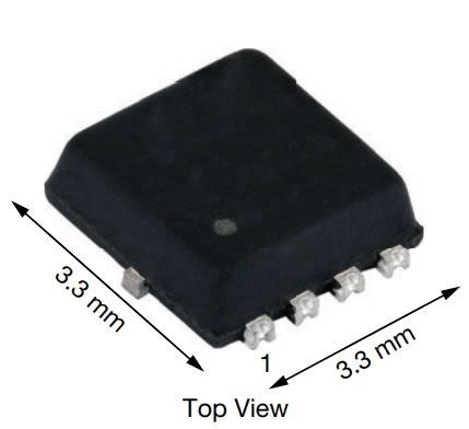 Vishay SQS405CENW-T1_GE3 P-Kanal, SMD MOSFET 12 V / 16 A PowerPAK 1212-8W