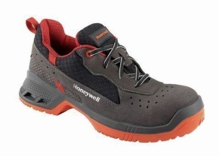 Honeywell Safety Squat Unisex Black, Red Composite Toe Capped Safety Shoes, UK 9.5, EU 44