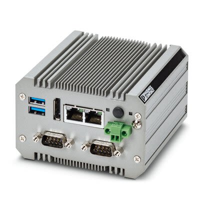 Phoenix Contact Ordinateur Industriel BL2, Intel Celeron Avec 32000 Mo, Windows 10, 24 V, IP30