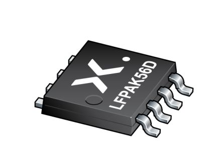 Nexperia Dual N-Channel MOSFET, 42 A, 40 V, 8-Pin LFPAK56D BUK9V13-40HX
