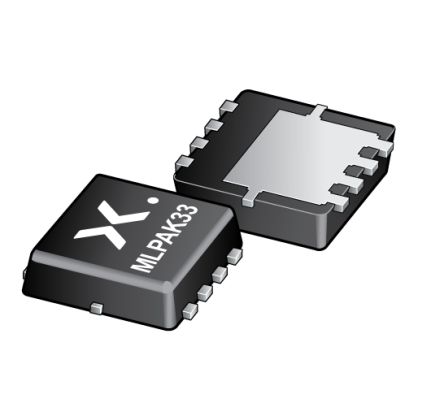 Nexperia N-Channel MOSFET, 15 A, 30 V, 8-Pin MLPAK33 PXN4R7-30QLJ