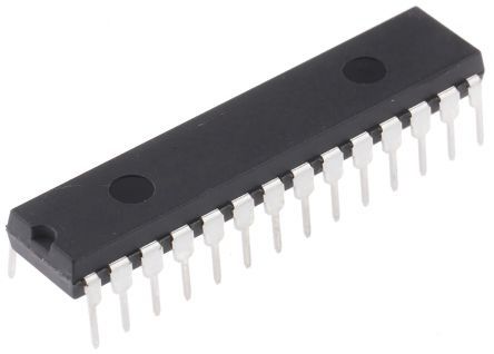 Microchip Mikrocontroller AVR AVR 12bit SMD 64 KB SPDIP 28-Pin 24MHz