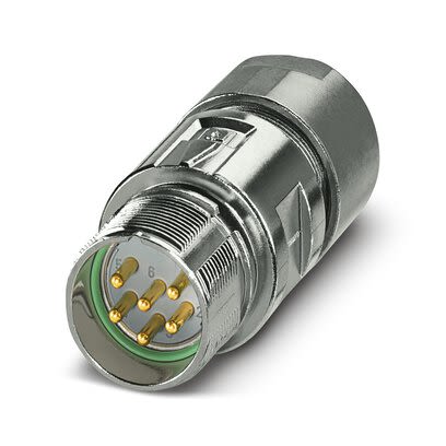 Phoenix Contact Circular Connector, 6 Contacts, Cable Mount, M23 Connector, Plug