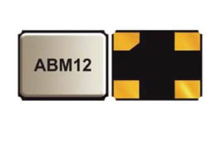 Abracon 32MHz Quarz, Oberflächenmontage, 20ppm, 8pF, ABM12, 4-Pin
