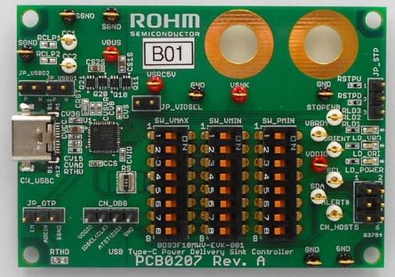 ROHM Kit D'évaluation Kit D'évaluation Câble De Type C Pour L'évaluation BD93F10MWV