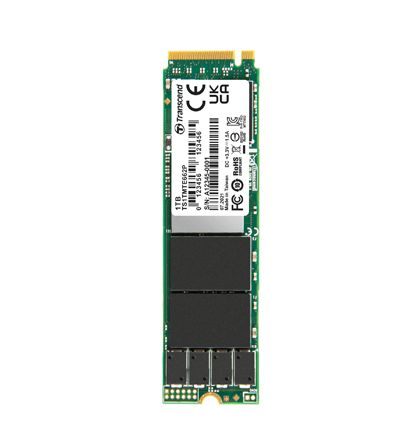 Transcend MTE662P, M.2 Intern HDD-Festplatte NVMe PCIe Gen 3 X 4, TLC, 128 GB, Intern, SSD