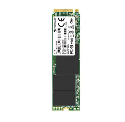 Transcend MTE662T-I, M.2 Intern HDD-Festplatte NVMe PCIe Gen 3 X 4 Industrieausführung, TLC, 2,048 TB, Intern, SSD